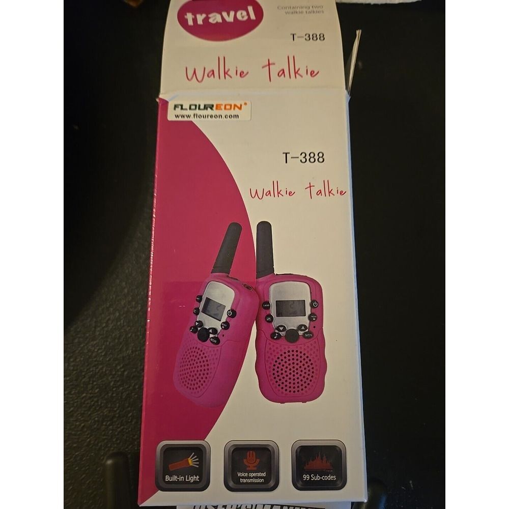 t-388‎ walkie talkie Black
